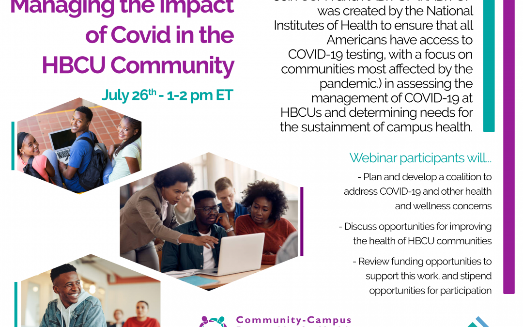 Managing the Impact of Covid in the HBCU Community